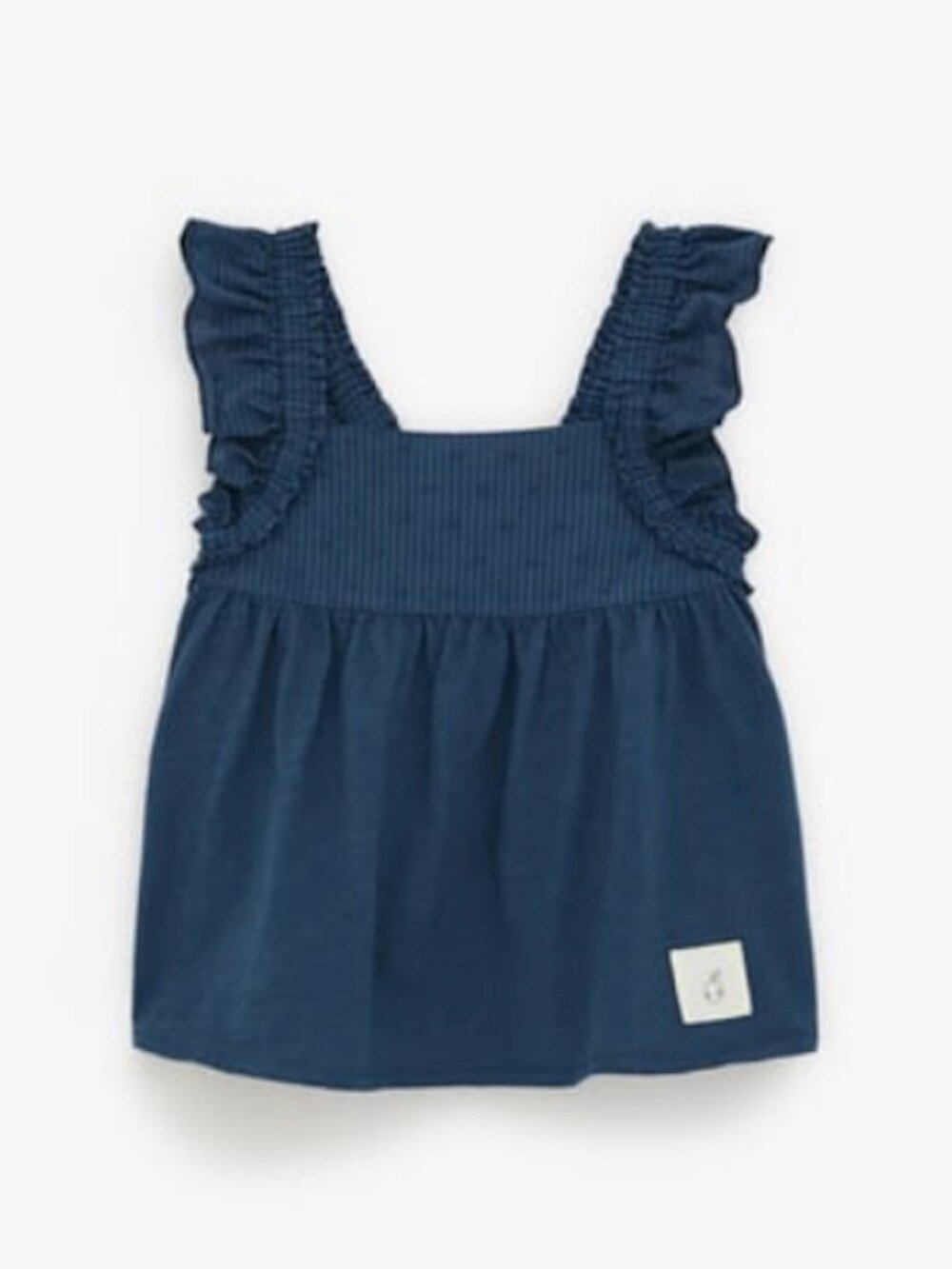 Zara Ruffled Textured Top 3 - Picture 1 of 3